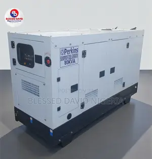 80kva Perkins Sp-80 Soundproof Diesel Generator