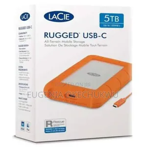 Lacie Rugged Usb-C Hard Drive 5tb