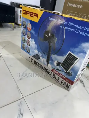 Qasa 18" Solar Rechargeable Fan QRF-6918 – Strong Breeze