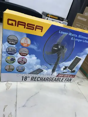 Qasa 18" 4-in-1 Fan QRF-6918 – Long Lasting Battery