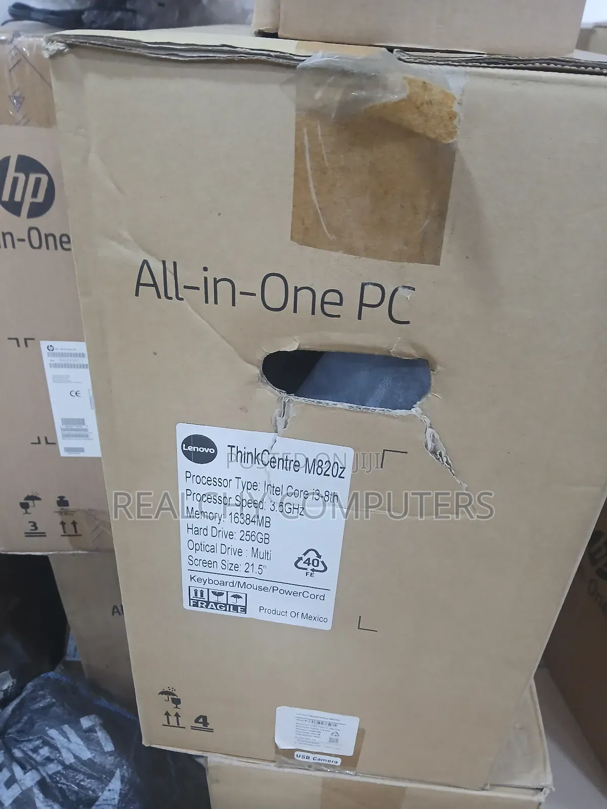 New Desktop Computer HP ProDesk 600 G3 8GB Intel Core i3 SSD 512GB