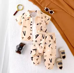 Baby Boy Shortsleeved 3piece Set