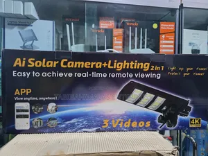 V380pro 3video Ai Solar Camera+Solar Lighting