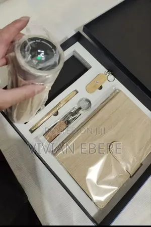 5in1 Bamboo Corporate Gift Set With Jey Chain