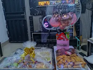 Food Tray, Small Chops and Hot Air Balloon