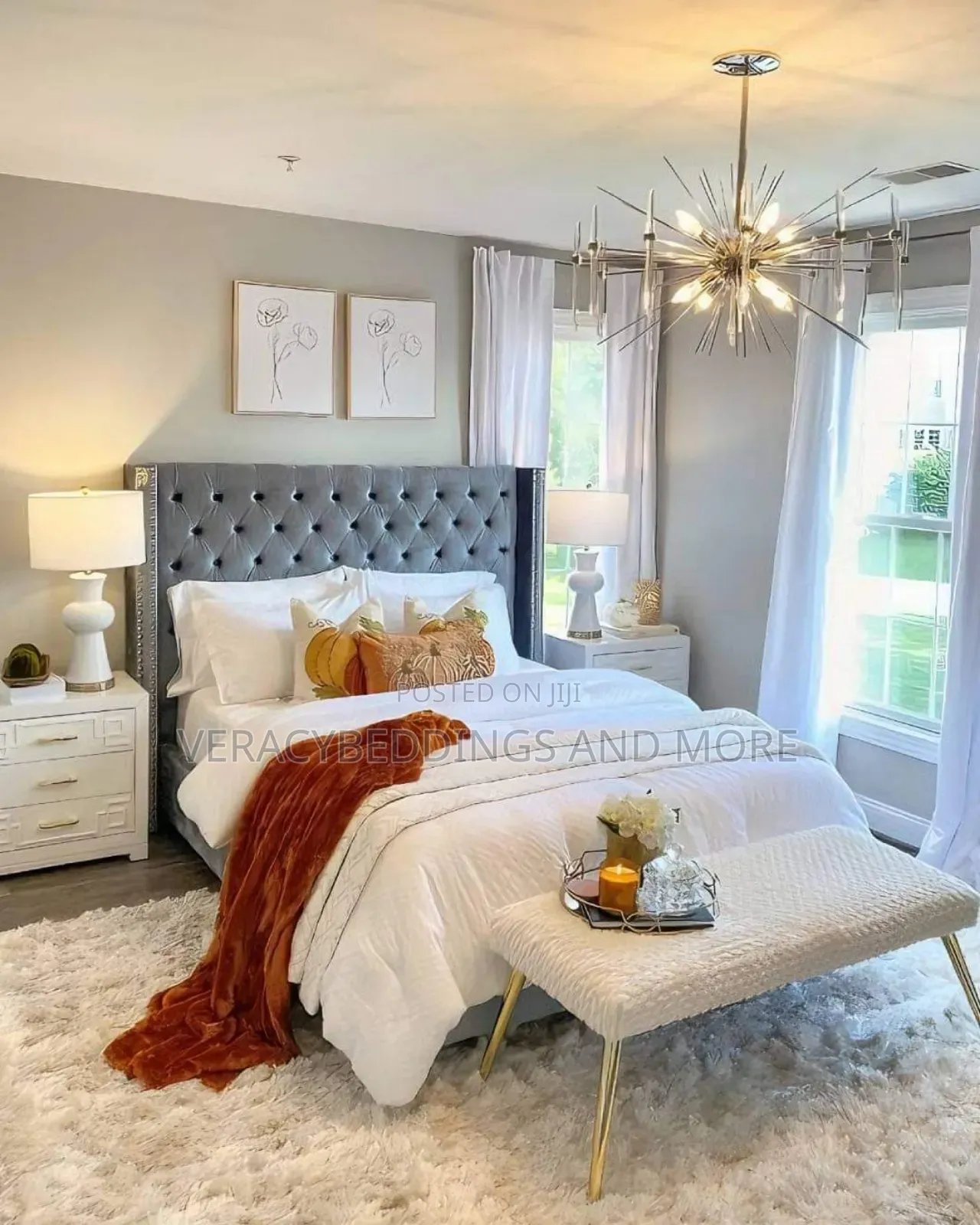 White Bedsheet Set
