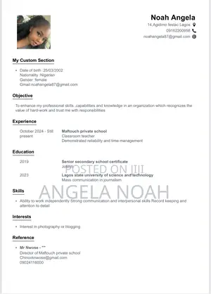 Experienced Supervisor