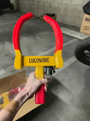 Anti Theft Security Car Wheel Lock Clamp