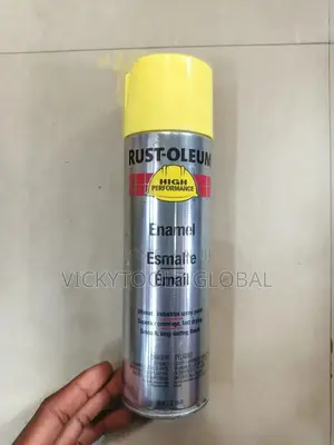 Rust Oleum Enamel Industrial Spray Paint Yellow