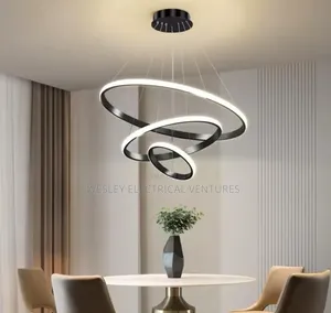 Led 3 Rings Chandelier Light