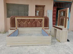 Bed Frame and Dressing Mirror