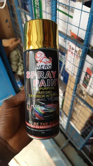 Sea Unique Golden Color Spray Paint