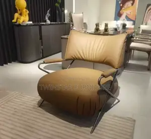 New Modern Luxury Leather Single Sofa Chair