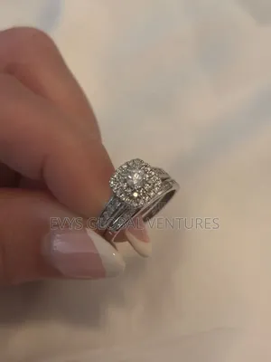 Pure Steel Wedding Ring Set - 2pcs