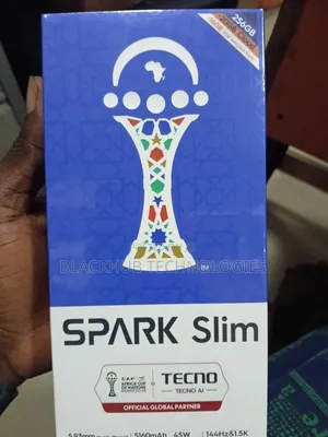 New Tecno Spark Slim 256 GB Black