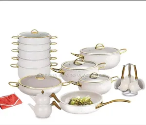 15 Pieces Fancy Marble Pots