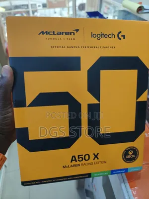 Logitech McLaren Racing Edition A50x Headphone