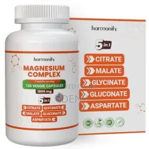 Harmonify Magnesium Glycinate Citrate Malate Aspartate Gluconate