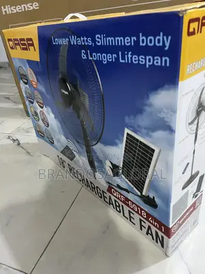 Qasa 18" Solar Fan QRF-6918 – Perfect for Heat Season