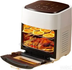 Premium 12-8 Quart 15liter Air Fryer Silver Crest