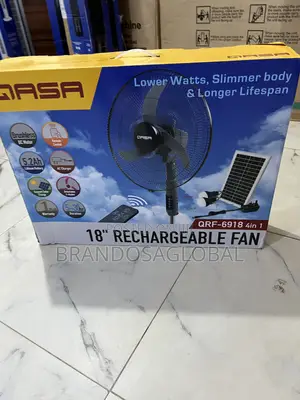 Qasa Solar Fan 18" QRF-6918 – Premium Cooling