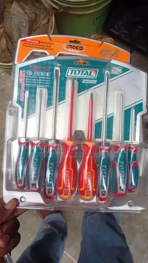 Ingco/Total 18-piece Screwdriver And Precision Screwdriver Set. The