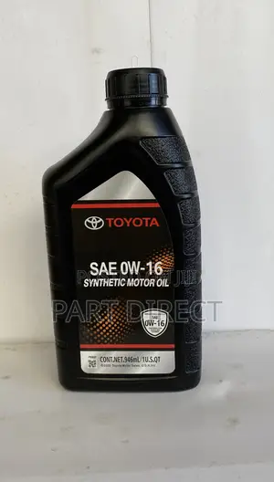 Toyota Sae 0w-16 Synthetic Motor Oil