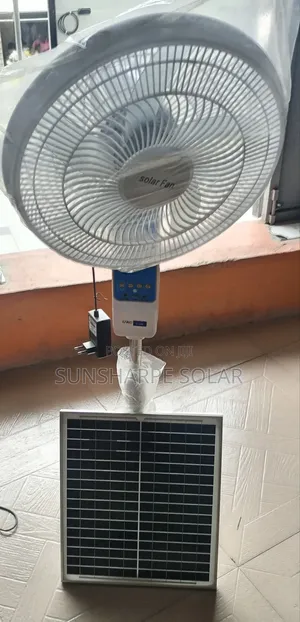 Solar Rechargeable Fan