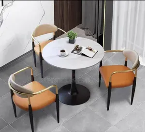 3 Seater Quality Dining Table and Chair for Restaurant and Home Use