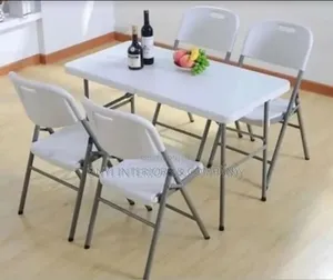 Restaurants and Events Table and 4 Chairs