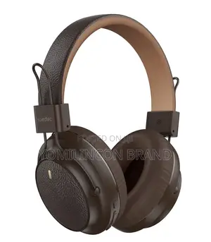 Porodo Soundtec Leather-Finish Wireless Stereo Headphone
