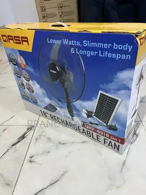Qasa 18" Rechargeable Fan QRF-6918 – All Day Comfort