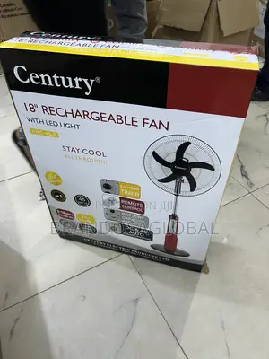 Century 18inches Rechargeable Fanfrc-45-D With Super Long Battery Life