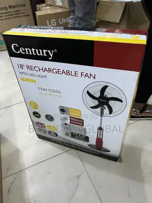 Strong Century 18 Inches Rechargeable Fan FRC-45-D for Homes Offices