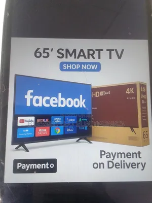 65 Inches With Great and Improved Gb Include Inbuild Airplay Enabled