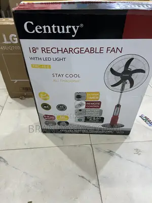 Century Powerful 18 Inches Rechargeable Fan FRC-45-D for Bedrooms