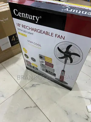 Century FRC-45-D Rechargeable Fan 18" With Overcharge Protection
