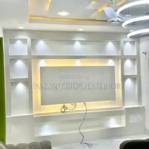 Pop Plasterboard Tv Shelve