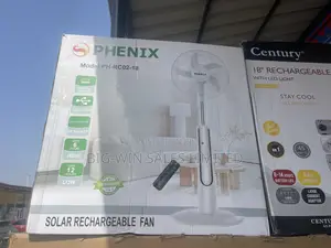 Solar Rechargeable Fan