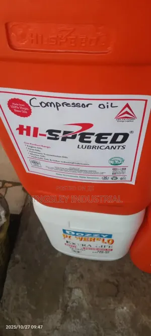 Hi-Speed Compressor Oil Grade Cqm100 25liters