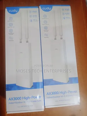 Ax3000 High-Power Indoor/Outdoor Wi-Fi 6 Access Point.