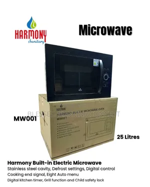 25 Liters Digital Built-in Electric Microwave