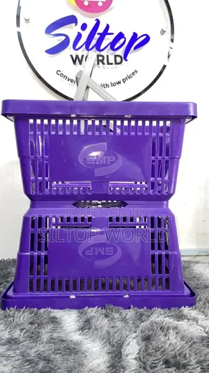 SMP Plastic Shopping and Hamper Basket