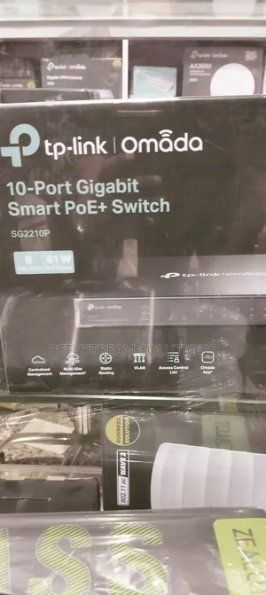 Tp Link 10 Ports Smart Gigabyte Poe Switch