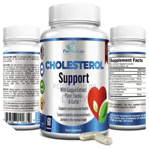 Cholesterol Support With Guggul Extract Plants Sterols Garlic