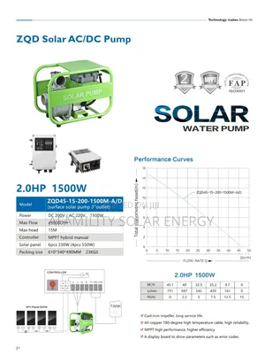 Surface Solar Pump Ac Dc 2hp