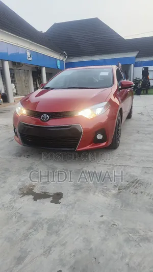 Toyota Corolla S Premium 4dr Sedan (1.8L 4cyl CVT) 2014 Red