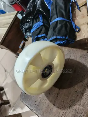 8" Pallet Truck Tyre White Big
