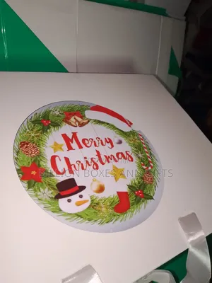 Green Xmas Gift Box