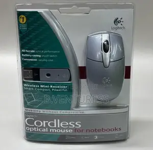 Logitech Cordless Optical Mouse for Notebooks